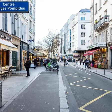 Appartamento Flat 31m2 Near Pompidou Center, Marais, Les Halles, Mobility Lease Only
